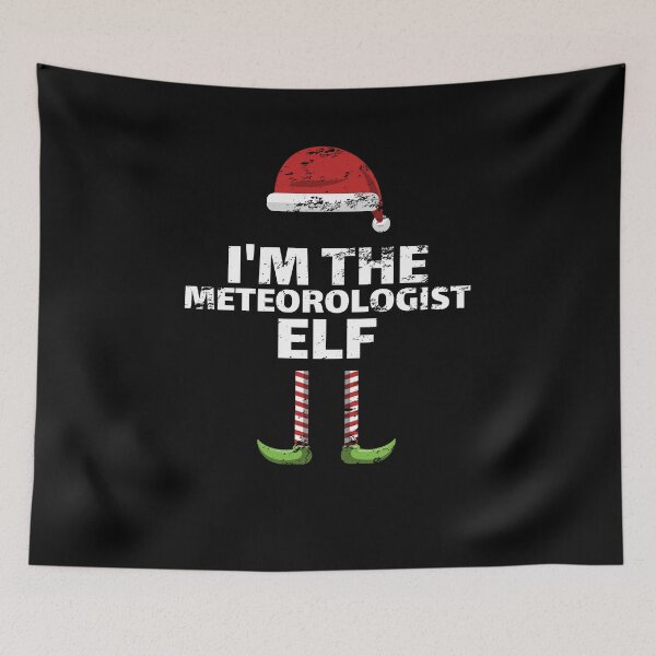 Item preview, Christmas meteorologist elf matching group costume Retro Vintage designed and sold by Jeangel97.