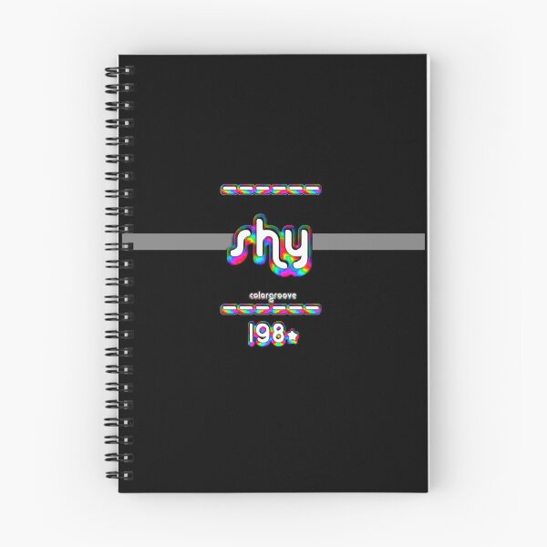 Item preview, Shy 1980's Retro Rainbow Font designed and sold by oh-so.