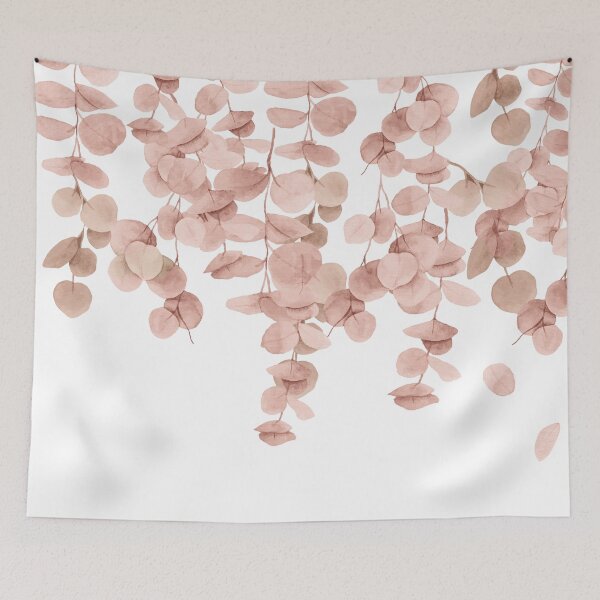 Item preview, Coral Watercolour Eucalyptus by Nicole William designed and sold by GlowinUp Shop.