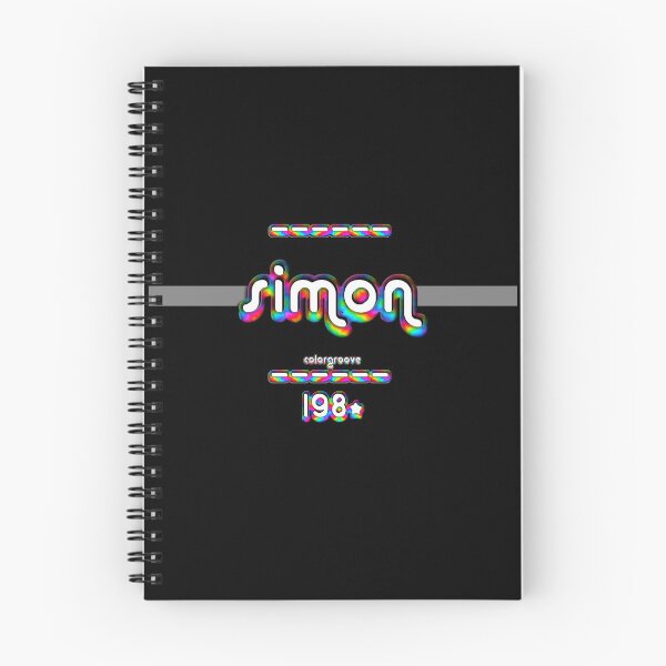 Item preview, Simon 1980's Retro Rainbow Font designed and sold by oh-so.