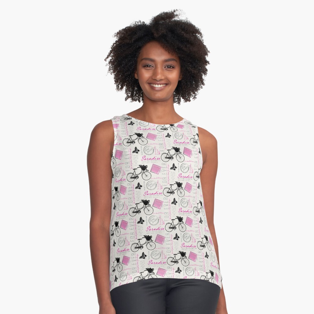 Item preview, Sleeveless Top designed and sold by CreativeContour.