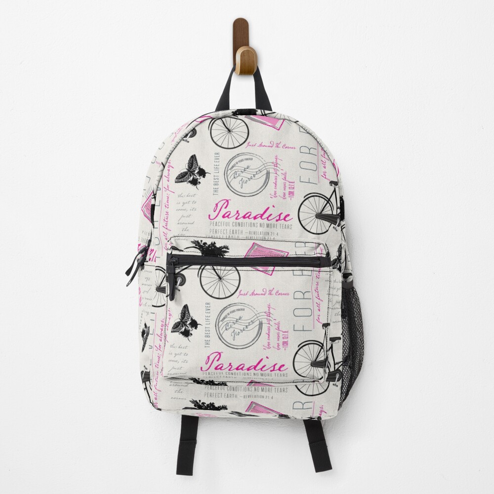 Just around the corner in hot pink Backpack