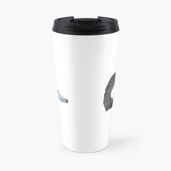 Ruddy duck (Oxyura jamaicensis) - white Travel Mug