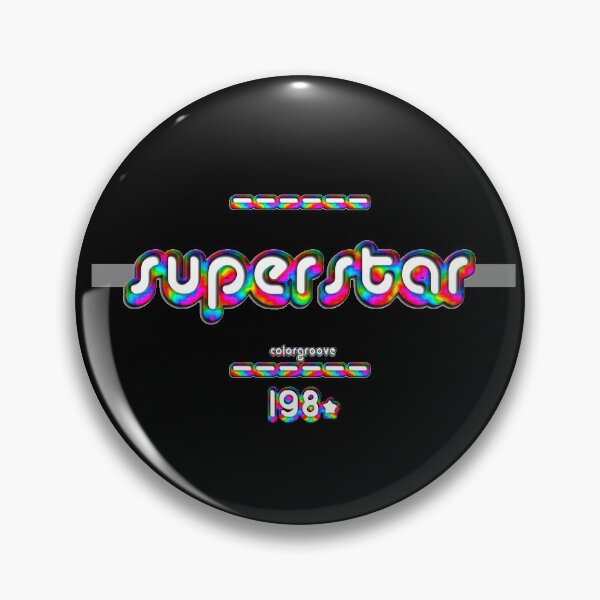Item preview, Superstar 1980's Retro Rainbow Font designed and sold by oh-so.