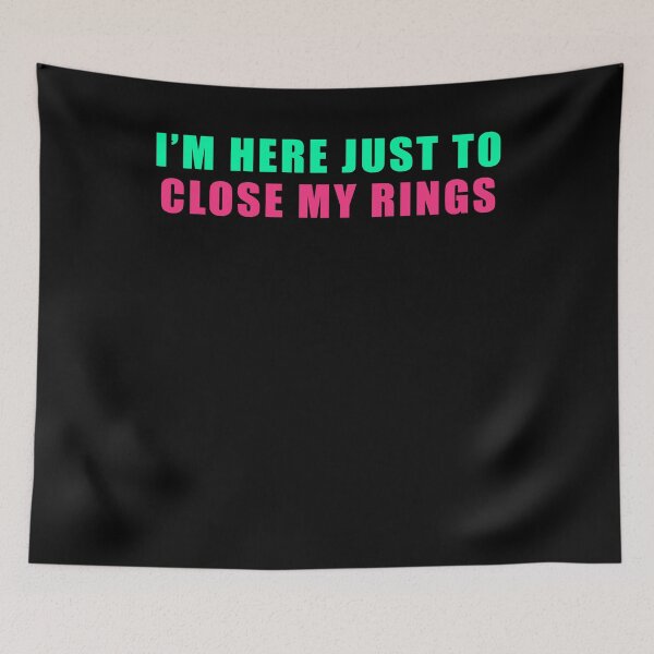 Item preview, I'm Here just To Close My Rings Fitness Gym Gift workout men designed and sold by aubb7.