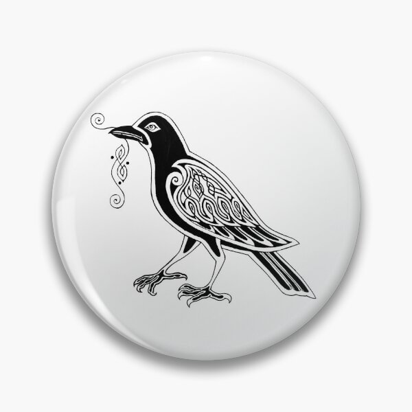 Item preview, Celtic Crow (Morrigan) designed and sold by quakeandquiver.