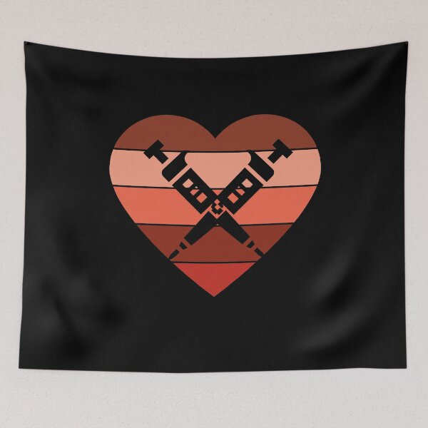 Item preview, HEART SHAPED RETRO SUNSET PIPETTES designed and sold by Hippiesole.