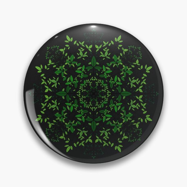 Item preview, Leaves of Green Mandala designed and sold by WokenIris.