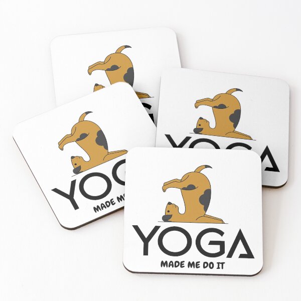 Item preview, Funny Yoga Made Me Do It designed and sold by Xrizen  Designs.