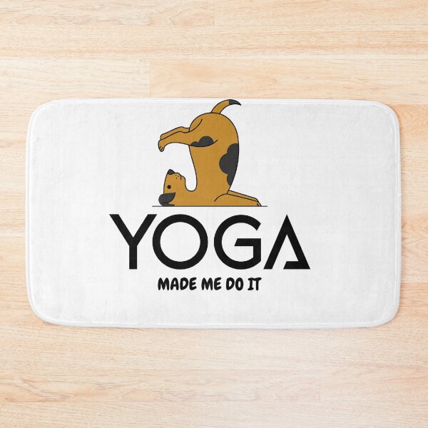 Item preview, Funny Yoga Made Me Do It designed and sold by Xrizen  Designs.