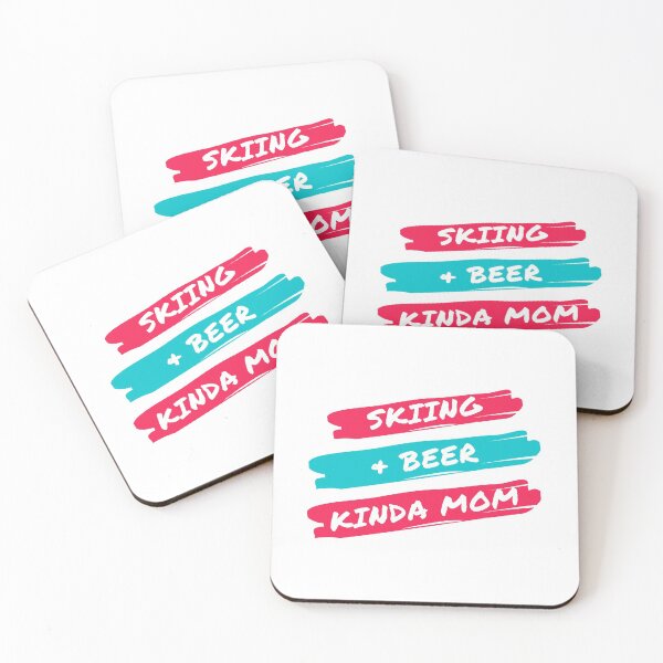 Item preview, Skiing and beer kinda mom designed and sold by TheGreenGoat.