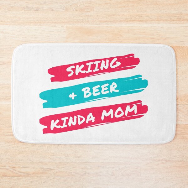 Item preview, Skiing and beer kinda mom designed and sold by TheGreenGoat.