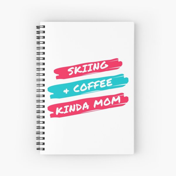 Item preview, Skiing and coffee kinda mom designed and sold by TheGreenGoat.