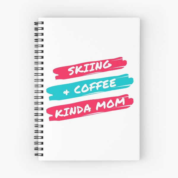 Item preview, Skiing and coffee kinda mom designed and sold by TheGreenGoat.