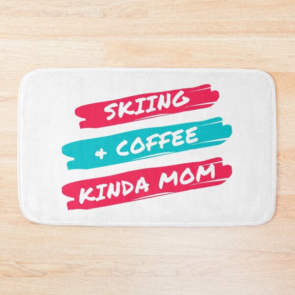 Item preview, Skiing and coffee kinda mom designed and sold by TheGreenGoat.