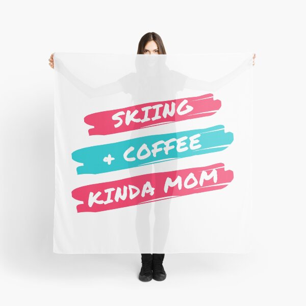 Item preview, Skiing and coffee kinda mom designed and sold by TheGreenGoat.