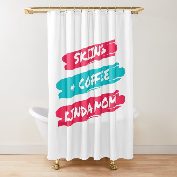 Item preview, Skiing and coffee kinda mom designed and sold by TheGreenGoat.