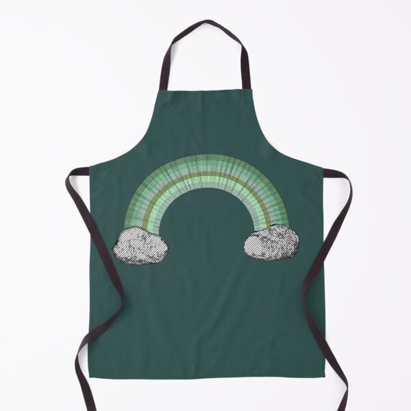 Item preview, Vintage Sage Green Rainbow (Dark Background) designed and sold by TheEditrix.