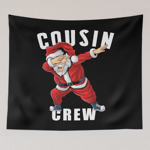 Item preview, Cousin Crew Kids Christmas pajama Matching Dabbing santa designed and sold by aubb7.