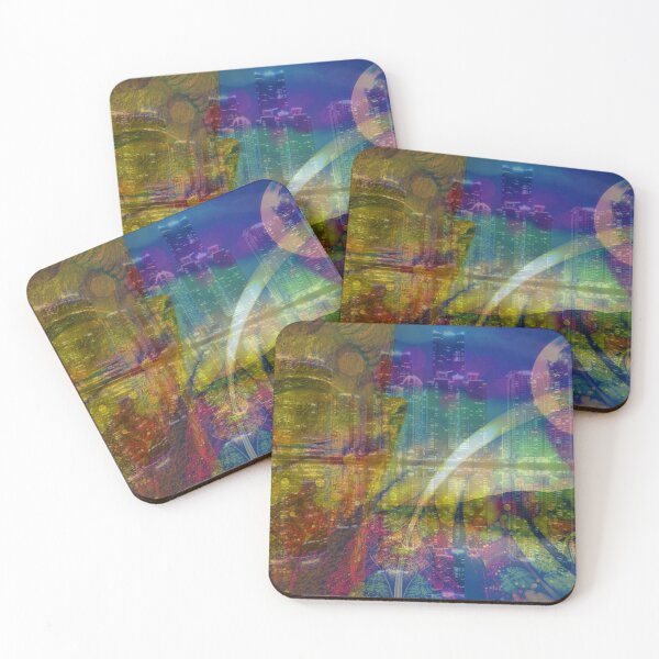 Item preview, Buddha City Abstract - 06 designed and sold by Mirage72.