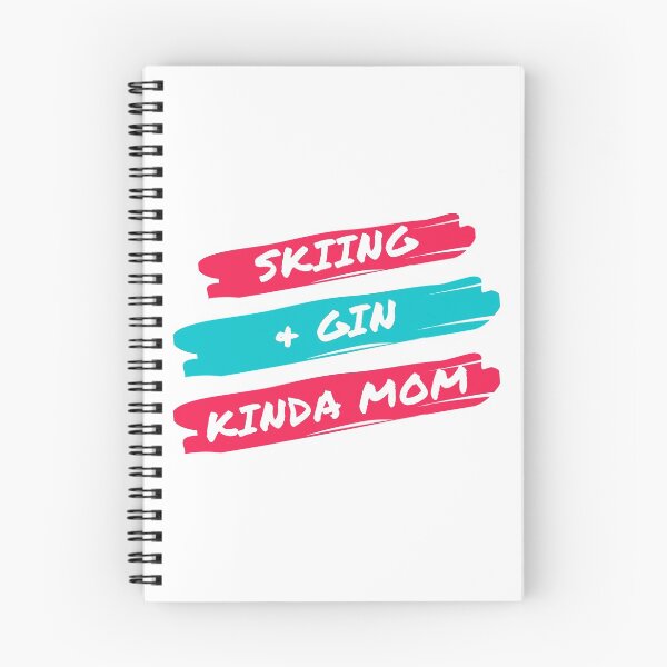 Item preview, Skiing and gin kinda mom designed and sold by TheGreenGoat.