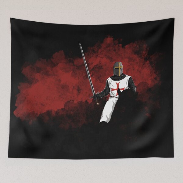 Item preview, Templar on horseback v5 designed and sold by antoinemouton.
