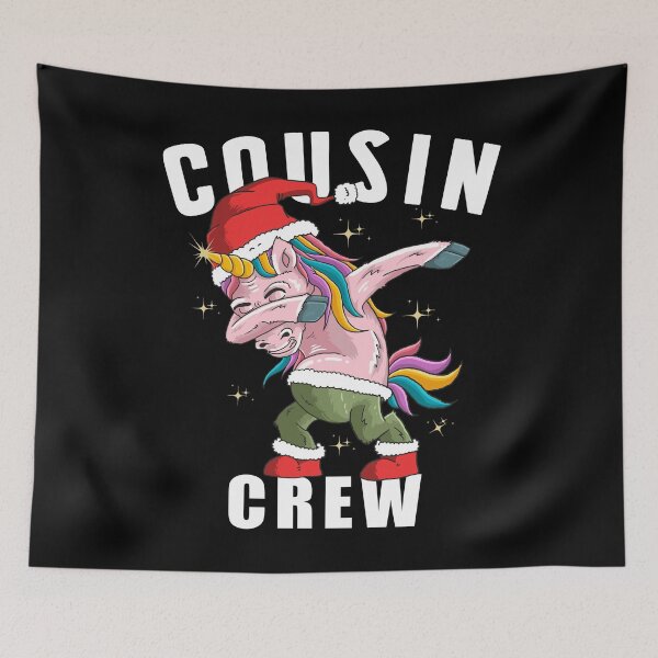 Item preview, Cousin Crew Kids Christmas pajama Matching Dabbing Unicorn designed and sold by aubb7.