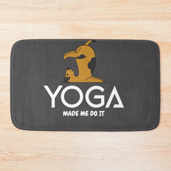 Item preview,  Funny Yoga Made Me Do It designed and sold by Xrizen  Designs.