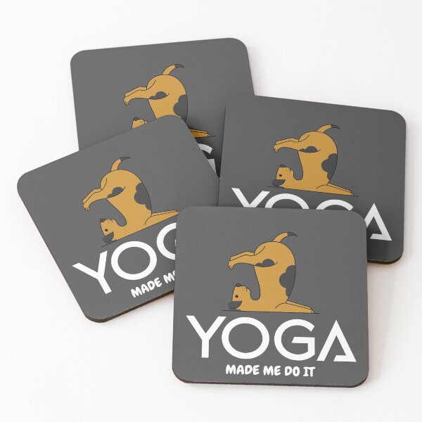Item preview,  Funny Yoga Made Me Do It designed and sold by Xrizen  Designs.