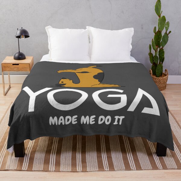 Item preview, Funny Yoga Made Me Do It designed and sold by Xrizen Designs.