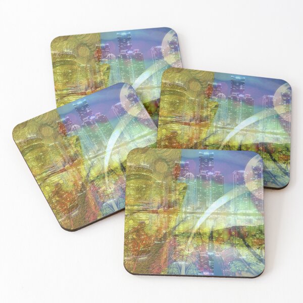 Item preview, Buddha City Abstract - 07 designed and sold by Mirage72.