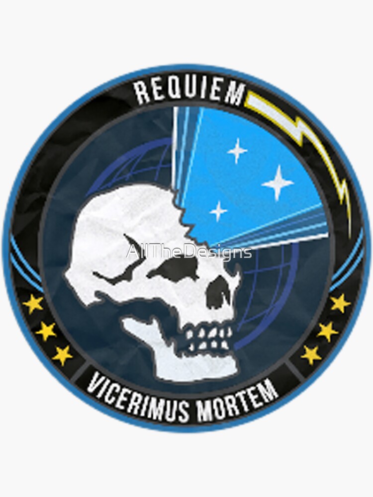 "Cold War Emblem 'Requiem'" Sticker for Sale by AllTheDesigns Redbubble
