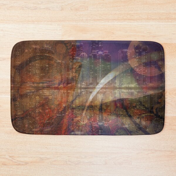 Item preview, Buddha City Abstract - 08 designed and sold by Mirage72.
