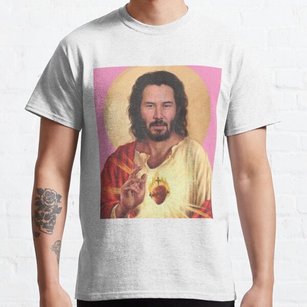 Keanu Reeves, seigneur et sauveur T-shirt classique