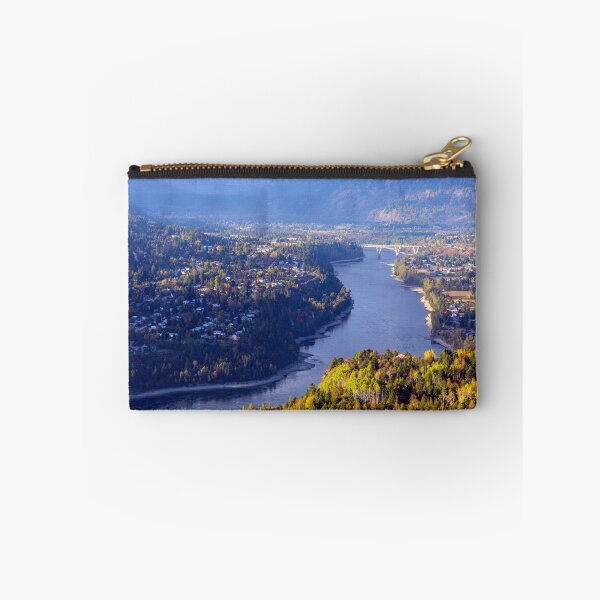 Item preview, View of Castlegar British Columbia and Columbia River designed and sold by Kevin Miller Photography.