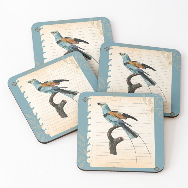 Item preview, bird on blue designed and sold by jamayr.