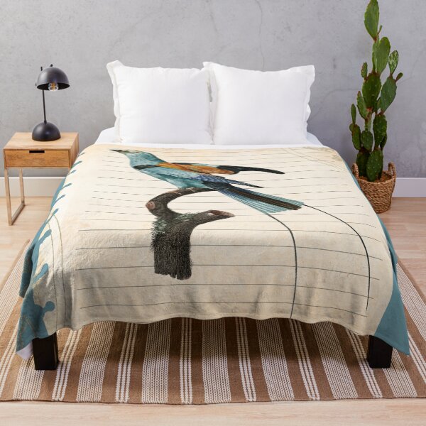 Item preview, bird on blue designed and sold by jamayr.