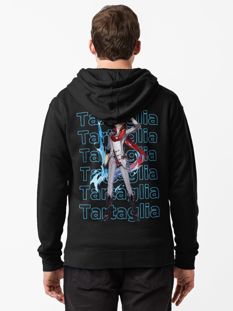 Tartaglia Genshin Impact Full selling Zip Hoodie