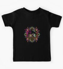 Aztec meeting psychedelic T-shirt Kids Tee