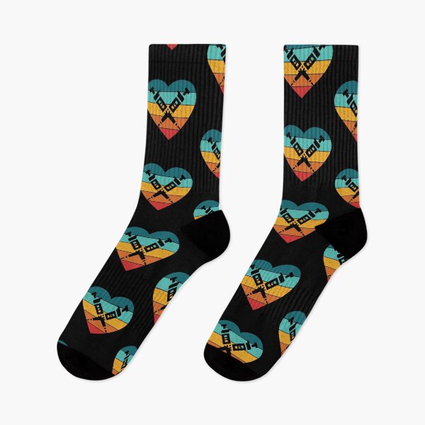Item preview, BLUE HEART SHAPED RETRO TEXTURED SUNSET PIPETTES designed and sold by Hippiesole.