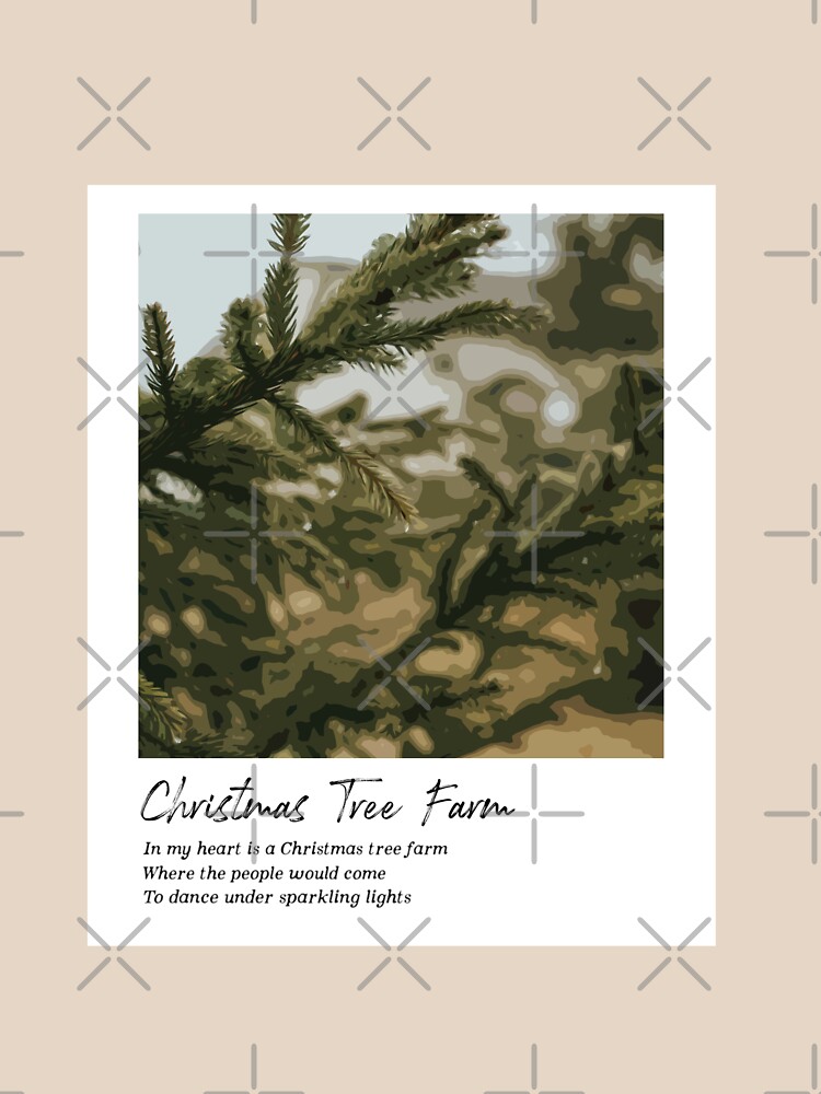 "Christmas Tree Farm Taylor Swift" Tshirt by ndcreates Redbubble