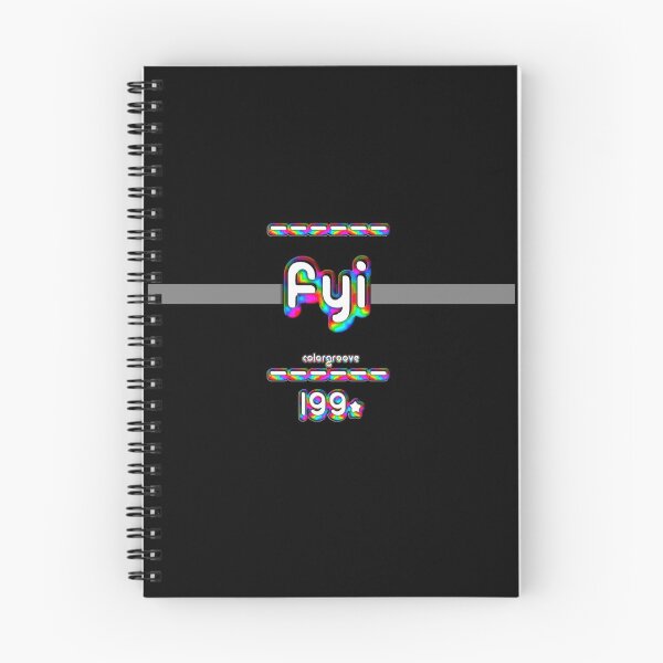 Item preview, FYI 1990s Retro Rainbow Font designed and sold by oh-so.