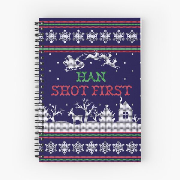 Item preview, Han Shot First - Ugly Christmas Sweater-style designed and sold by shaggylocks.