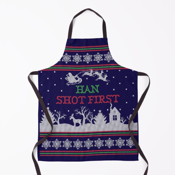 Item preview, Han Shot First - Ugly Christmas Sweater-style designed and sold by shaggylocks.