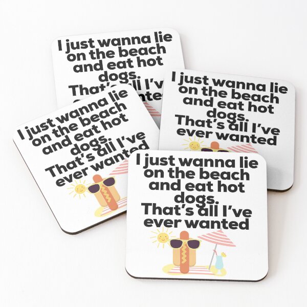 Item preview, The Office Kevin Malone Funny Hot Dog Quote, Kevin Malone Funny Beach Quote designed and sold by AsSaidOnTV.