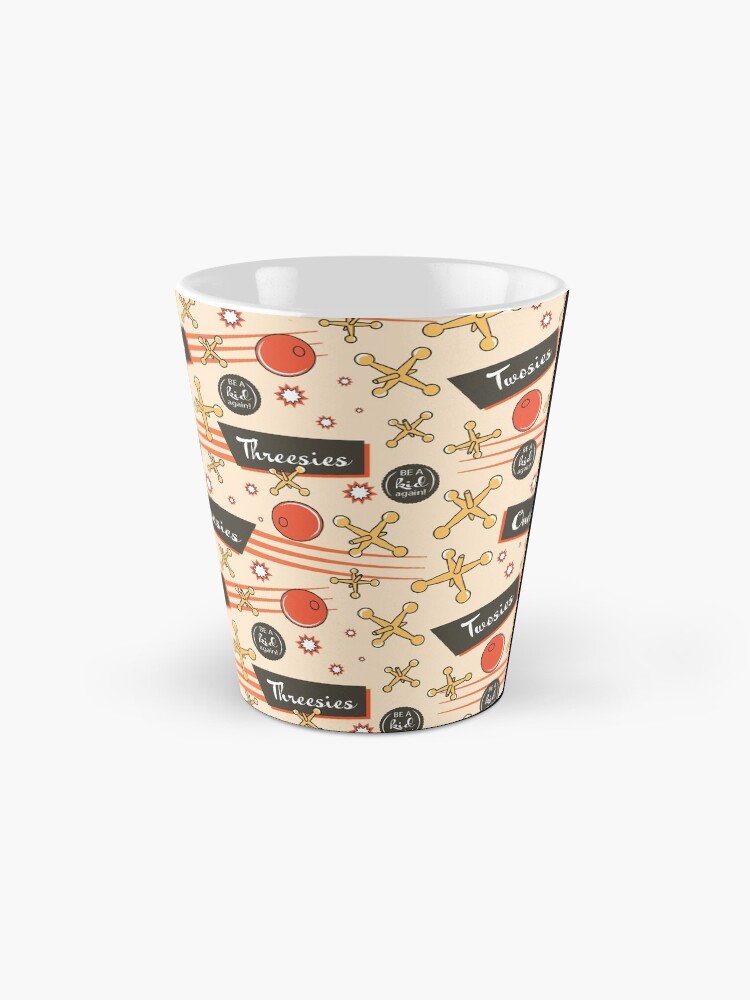 Alternate view of Let's play Jacks - Old Fashioned Fun - Be a Kid Again Mug