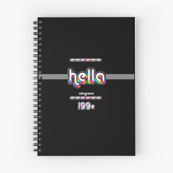 Item preview, Hella 1990s Retro Rainbow Font designed and sold by oh-so.