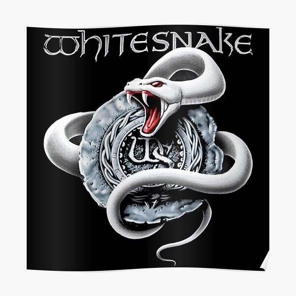 Whitesnake Logo Posters Redbubble