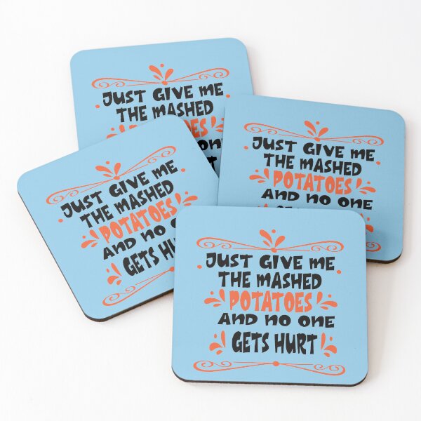 Item preview, Just Give me the mashed potatoes and no one gets hurt,thanksgiving funny,happy thanksgiving designed and sold by buzz1days.