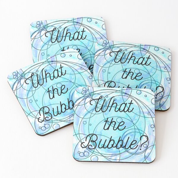 Item preview, What the Bubble? w/ text designed and sold by JennyIdeaLady.